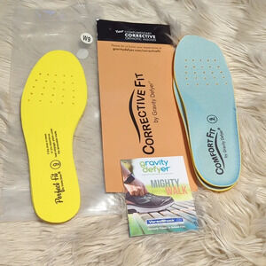 Corrective Fit by Gravity Defyer orthotic insoles size 9W